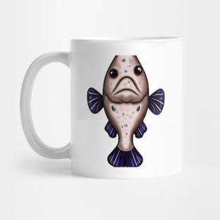 Cute Bass Drawing Mug